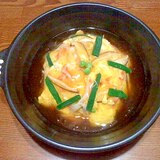 キャベツの芯ごはんで天津飯 椎茸の軸も使って